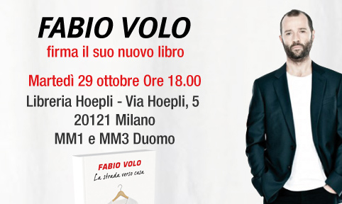 FABIO VOLO ALLA LIBRERIA HOEPLI